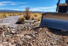 San Juan: Avanzan las obras de defensa en Calingasta