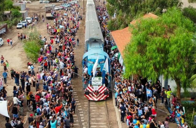 San Juan: Vuelve el Tren Solidario a Albardón, Caucete, Cañada Honda y otras localidades