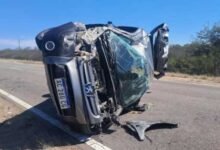 Mendocinos heridos tras volcar en una ruta de la Rioja