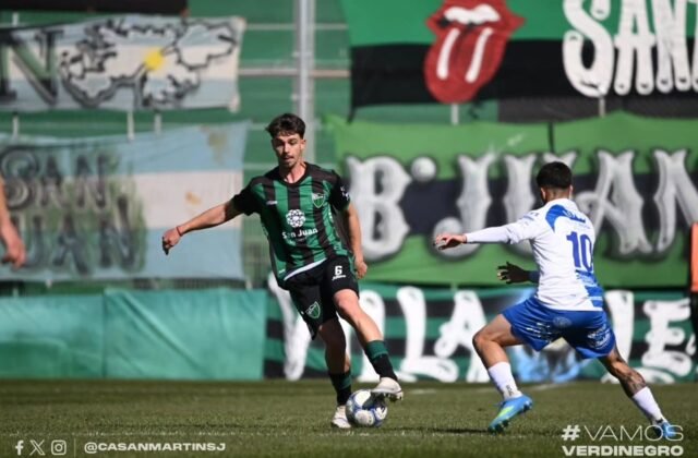 Fùtbol: San Martín de San Juan venció por 3-2 a Ferrocarril Midland.