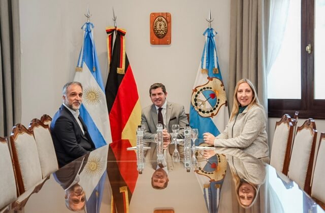 San Juan: El Gobernador Orrego recibió al cónsul honorario de Alemania