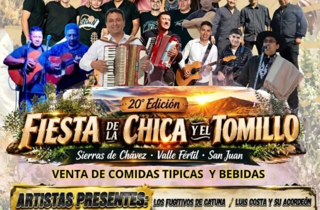 En Noviembre llega el Festival De La Chica y el Tomillo en Sierras de Chavez, Valle Fertil