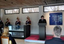El Presidente Javier Milei en la inauguración del Museo del Regimiento de Granaderos a Caballo General San Martín