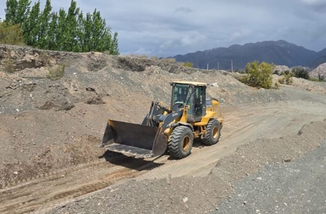 San Juan: Realizan obras de mitigación en Pocito y Santa Lucía