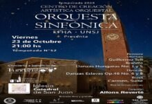 San Juan: Música y solidaridad en la Catedral, concierto de la Orquesta Sinfónica de la UNSJ a beneficio de FundaME