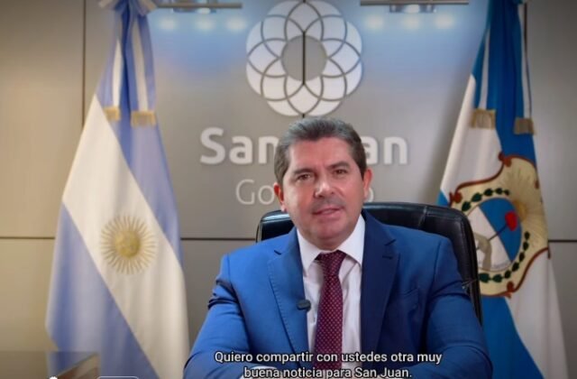 El gobernador de San Juan, Marcelo Orrego, anunció oficialmente la construcción de 2.240 viviendas